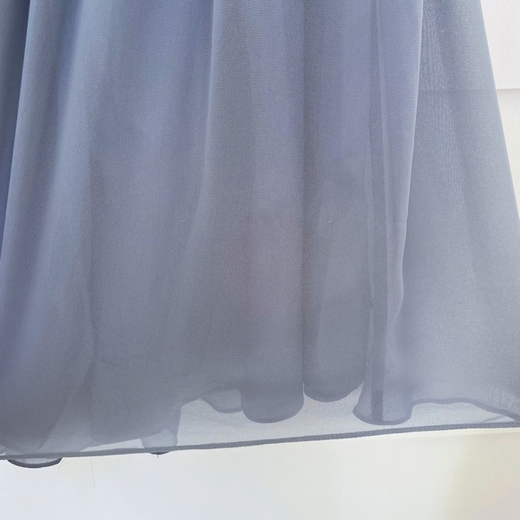 Azazie Carly Dress Dusty Blue 6 - Picture 17 of 17